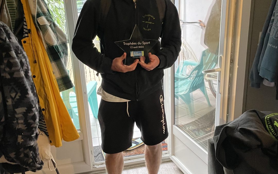 Remise du trophée du sport à ELSEN Thibaud !