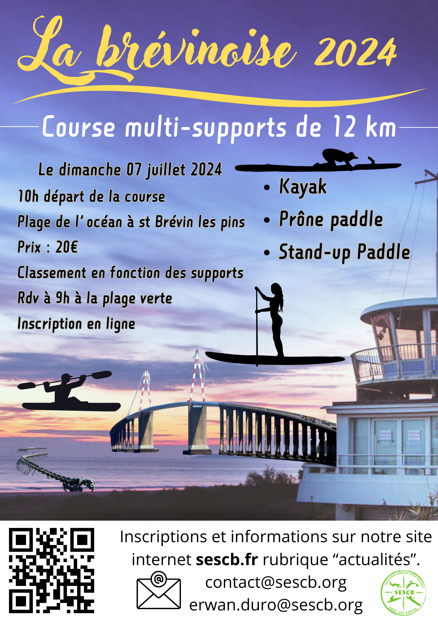 La brévinoise, course multi-supports