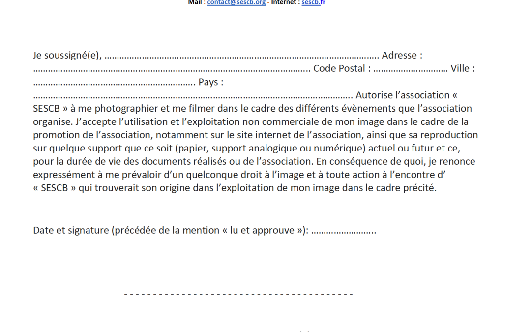 Demande de signature du droit à l&rsquo;image : athlètes et parents d&rsquo;athlètes